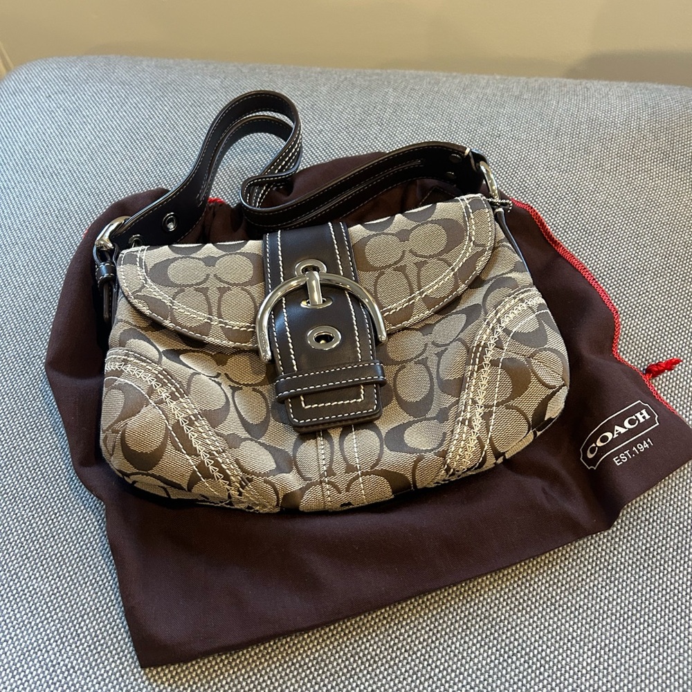 Coach Vintage printed Soho Flap